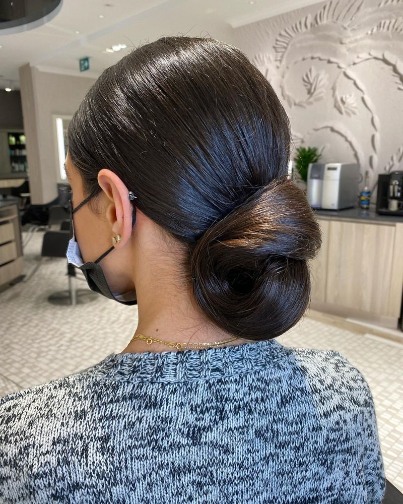 Le chignon élégant