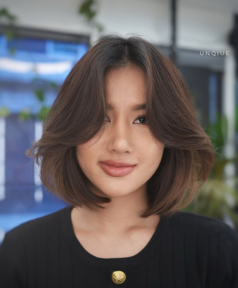 Tousled Bob with Volume