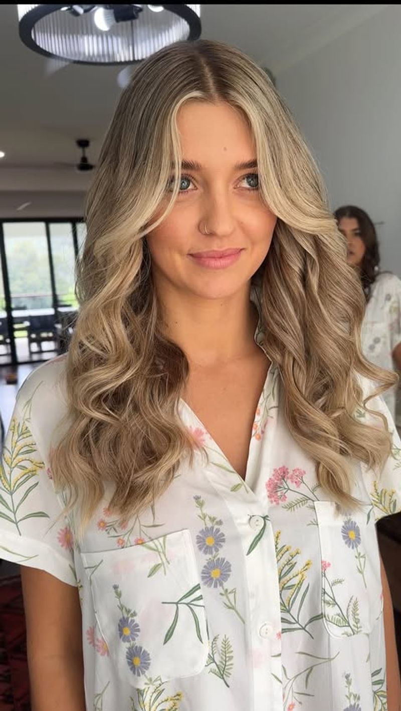 Tousled Waves for Oval Faces