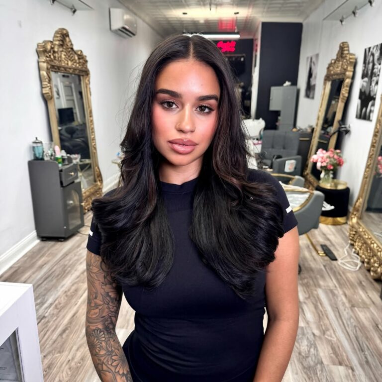 V-Haircuts For Long Hair