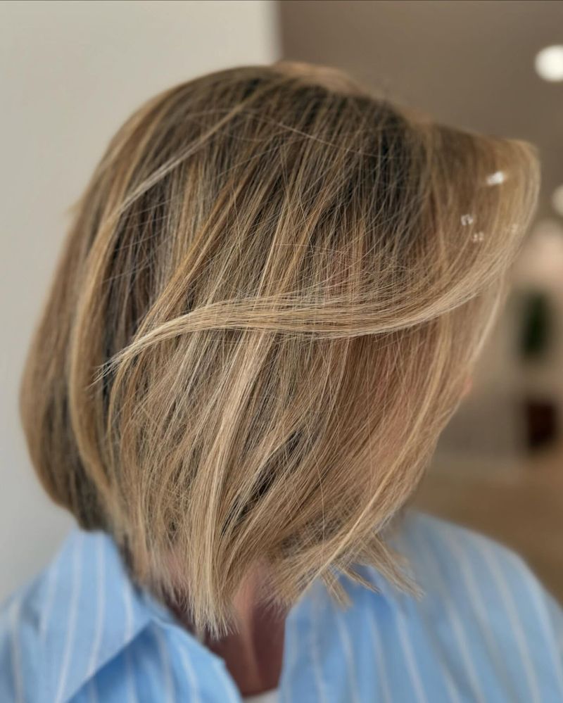 Trendy Shattered Bob