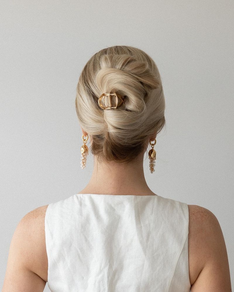 Chignon torsadé