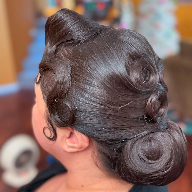 Chignon vintage