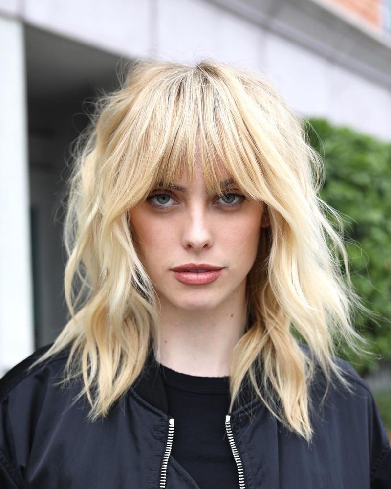 Voluminous Bangs