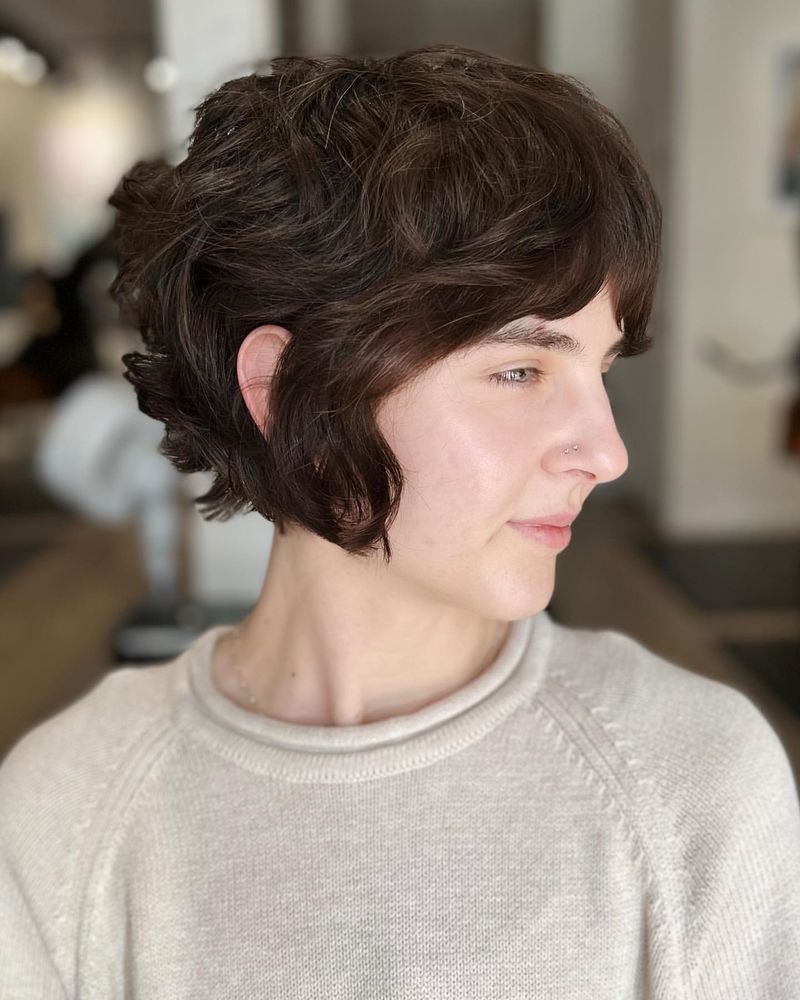 Wavy Pixie with Volume