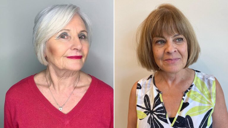 Perché i tagli di capelli lunghi fino al mento sono il refresh perfetto per le donne over 60