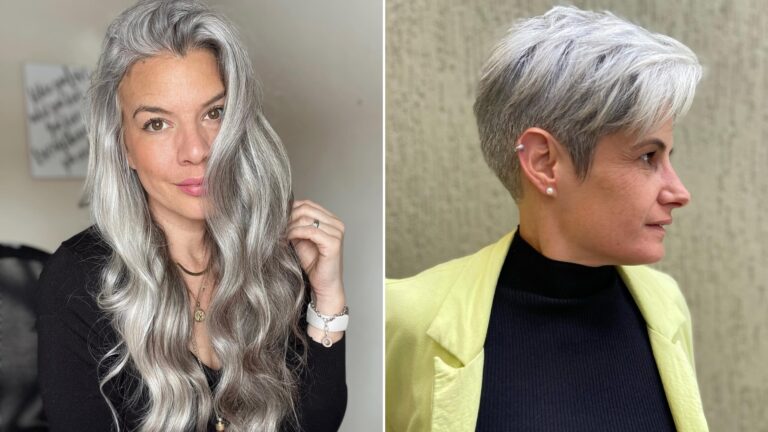 Why Your Gray Hair Looks Dull And 41 Hairstyles That Fix It Instantly