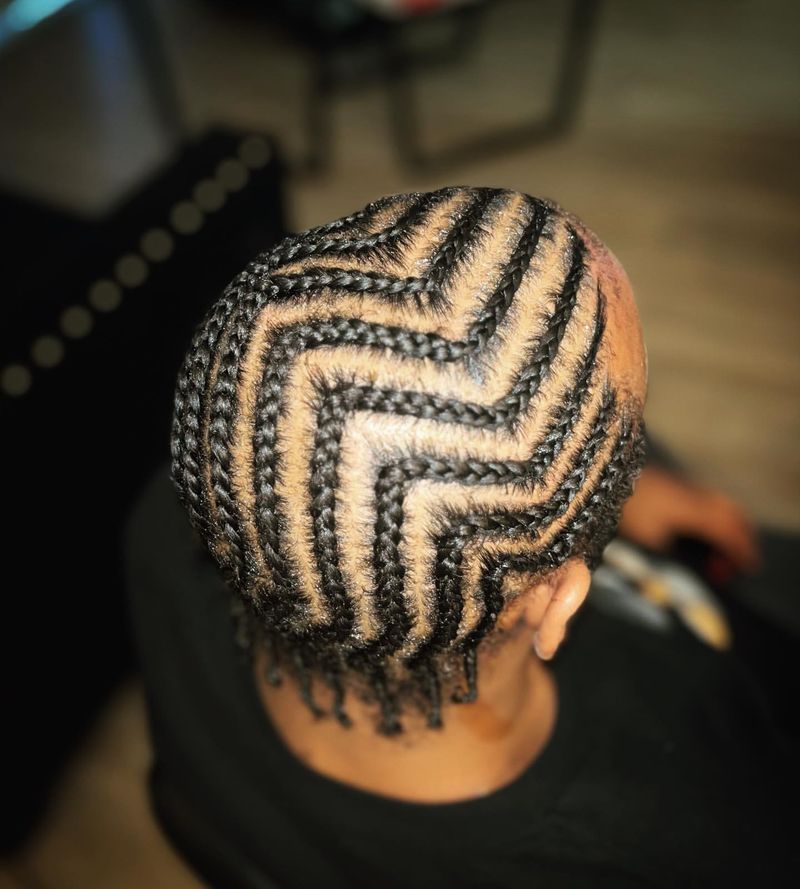 Zigzag Cornrows