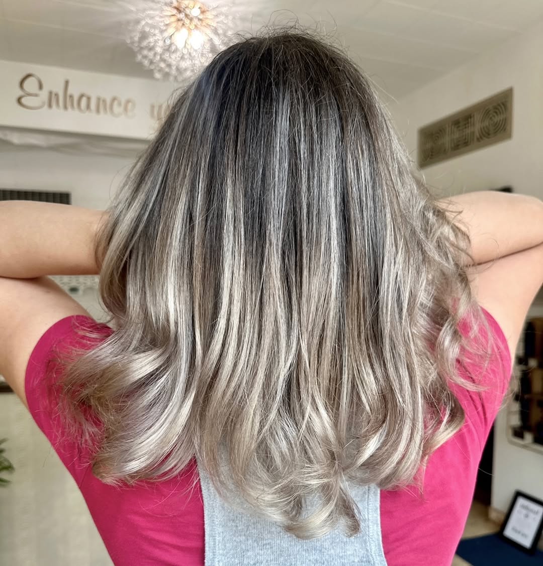 foiliyage grigio sfumato