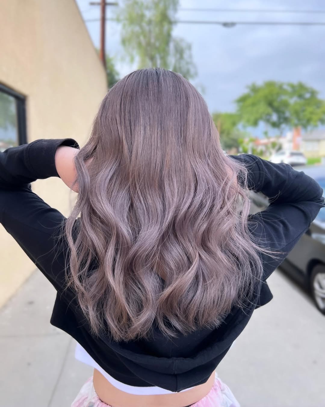 lavender light ash blonde