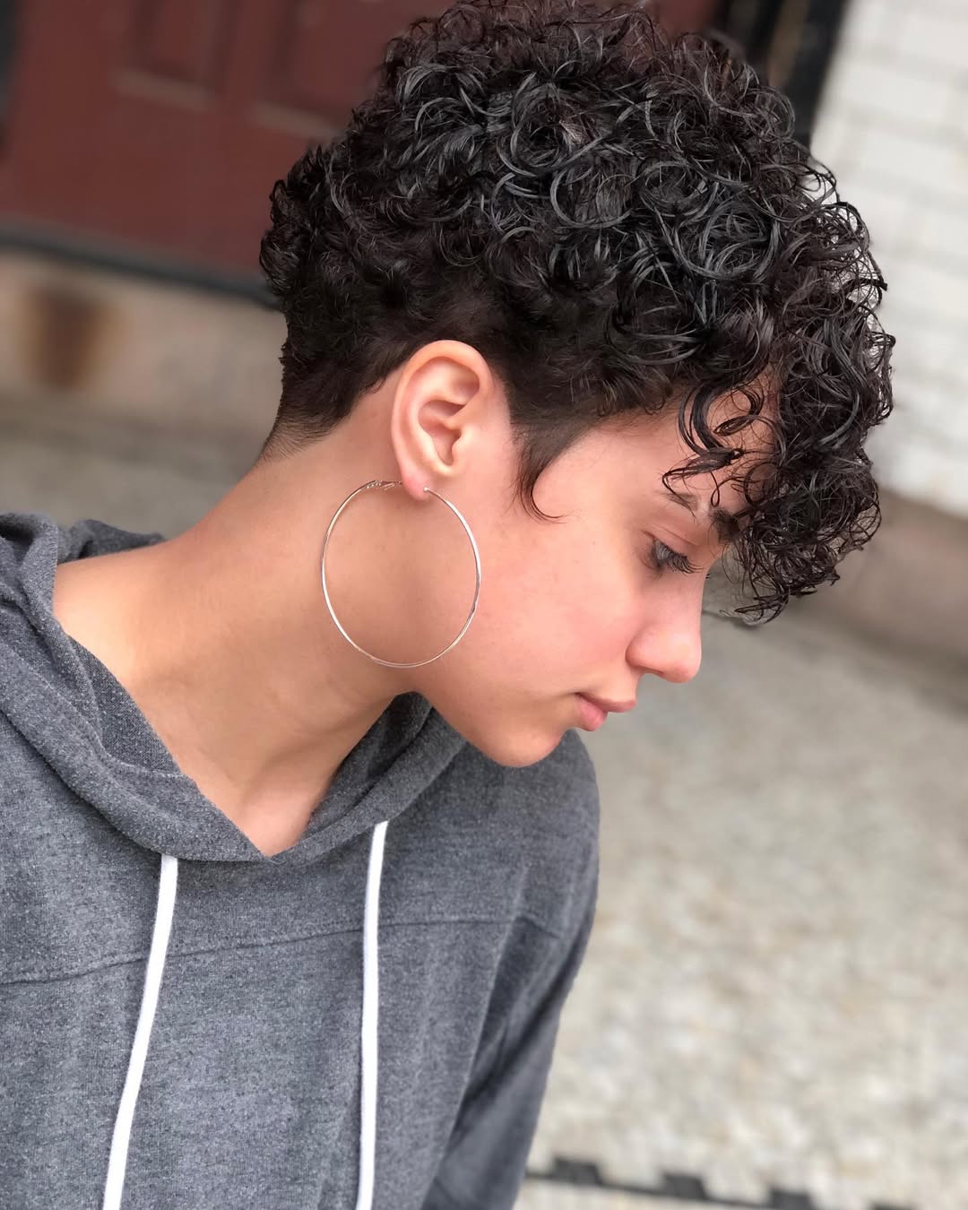 perm pixie cut