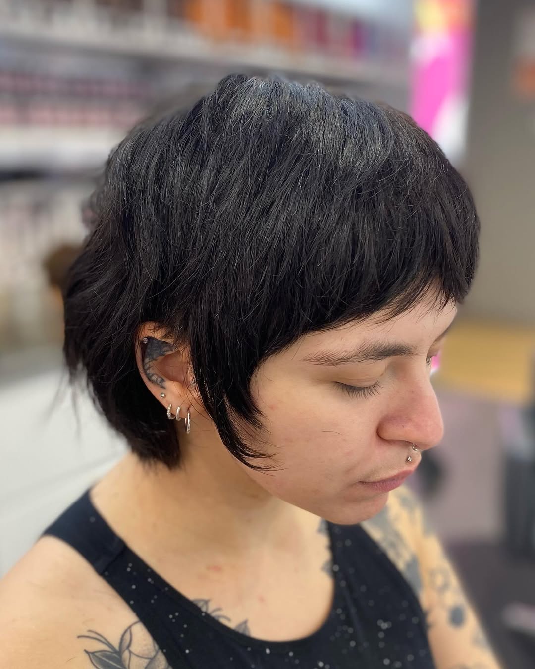 mullet pixie shaggy