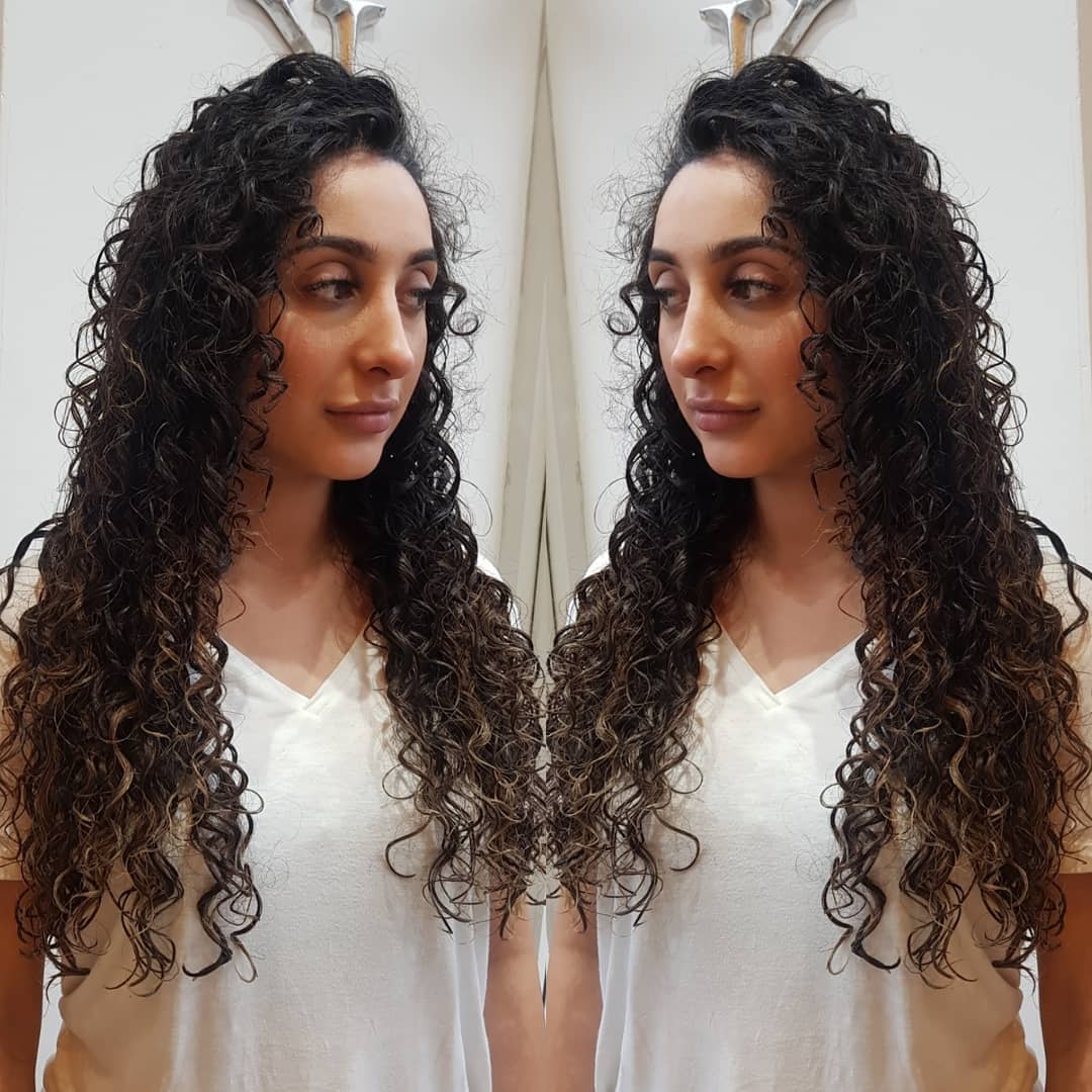 spiral perm hair