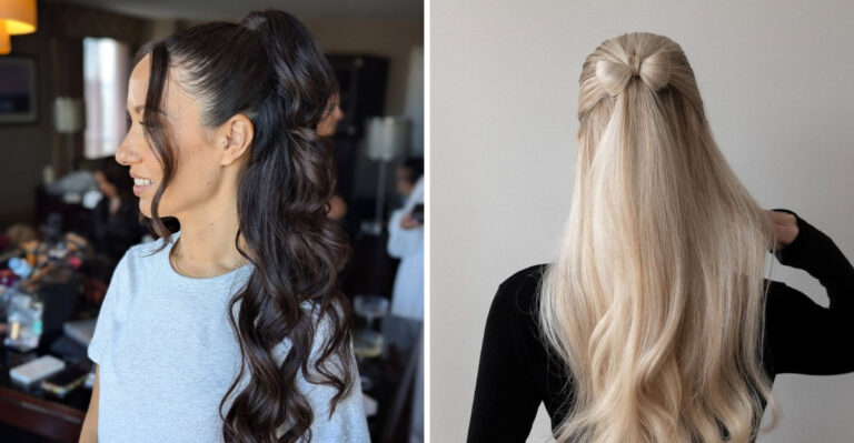 10+ Perfecte half op, half af kapsels (inclusief kapsels die je zowel voor casual als voor speciale gelegenheden kunt dragen)