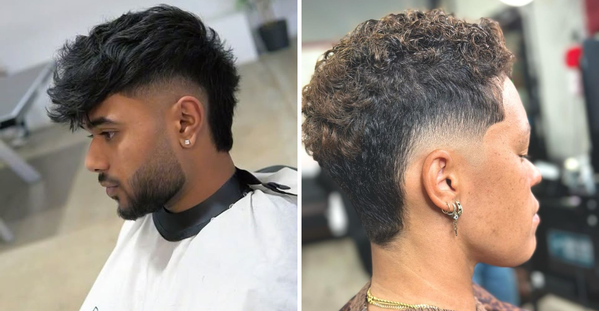 21 Peinados Burst Fade Mullet Para Hombres Y Mujeres Negros Que Buscan Un Look Moderno