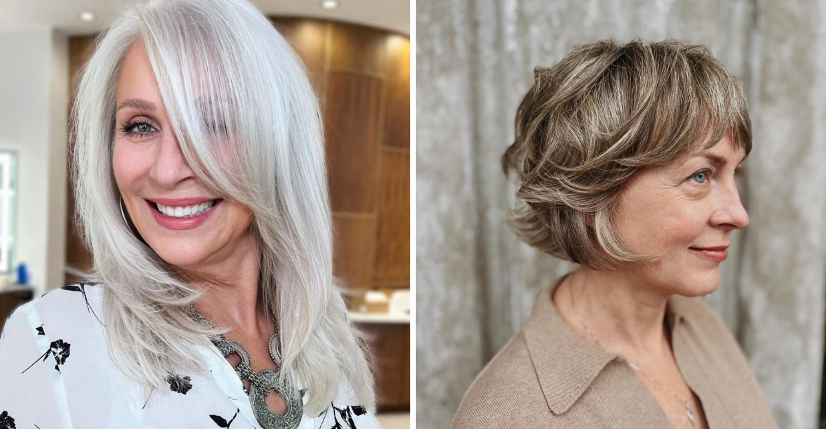 28 Quick And Easy Hairstyles To Cover Bald Spots For Women Over 50