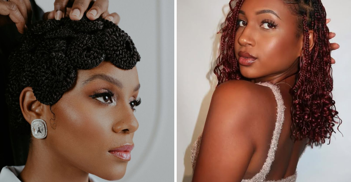 29 coiffures tressées qui conviennent parfaitement aux cheveux courts