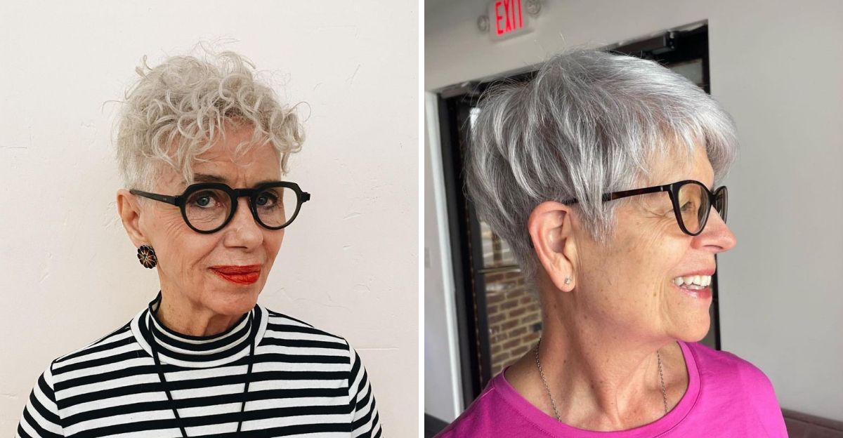 29 mejores cortes de pelo Pixie largos para mujeres de más de 60 años con estilo