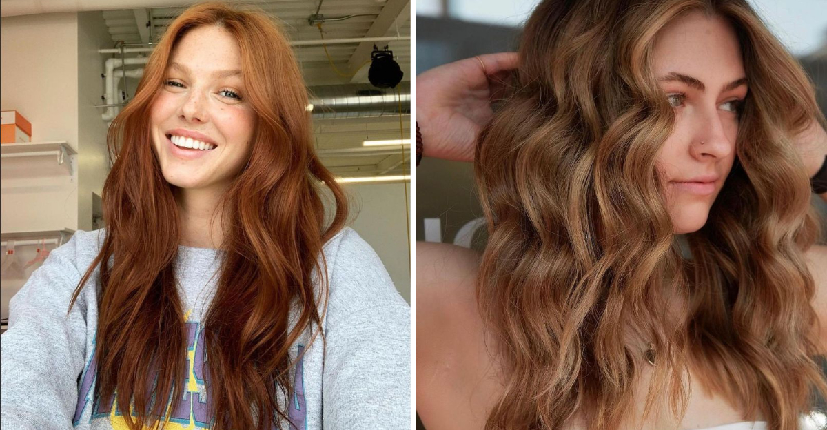 colores de pelo cálidos que están trayendo el calor