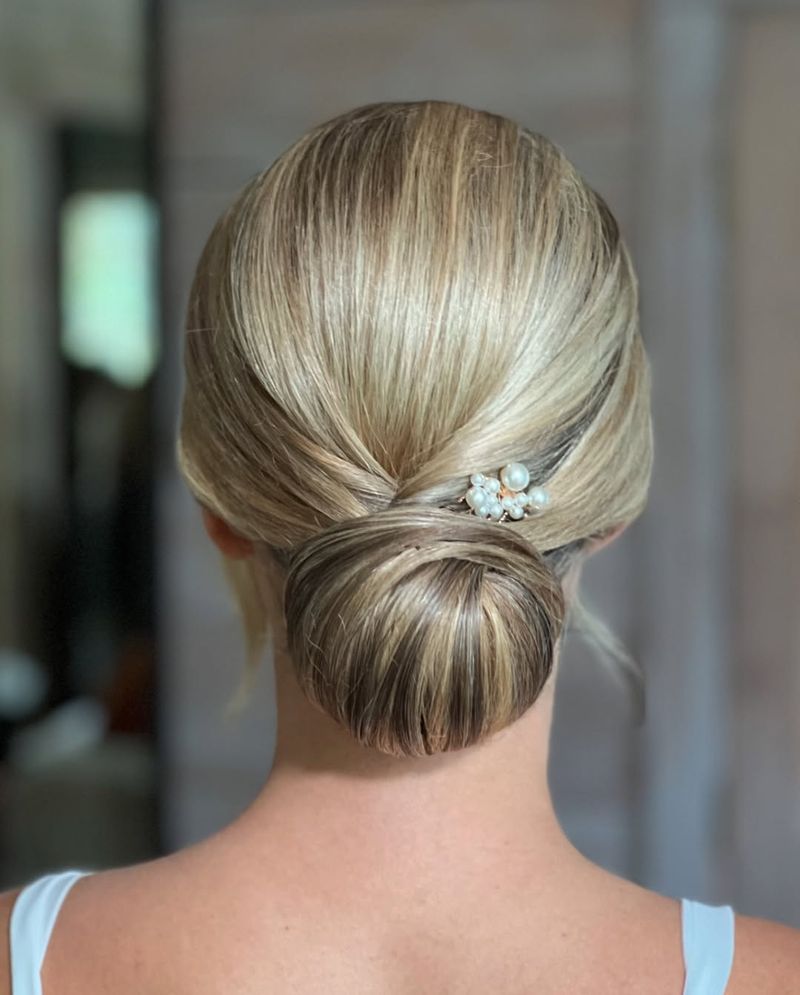 Chignon clássico