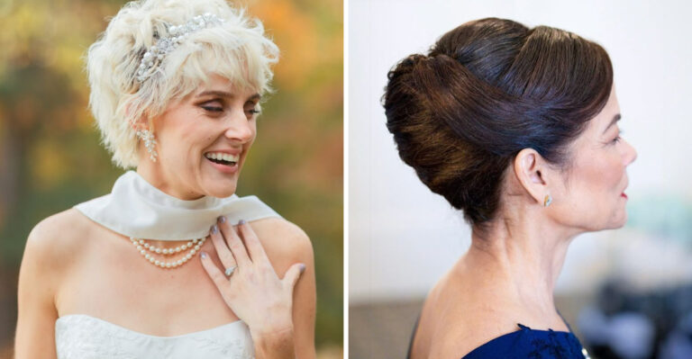 30 Elegante Trouwkapsels Voor Oudere Bruiden