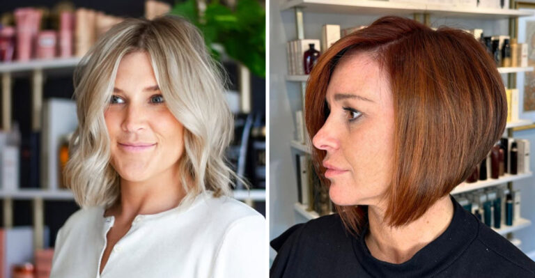 31 Bonitos cortes de pelo Bob para mujeres de más de 50 años