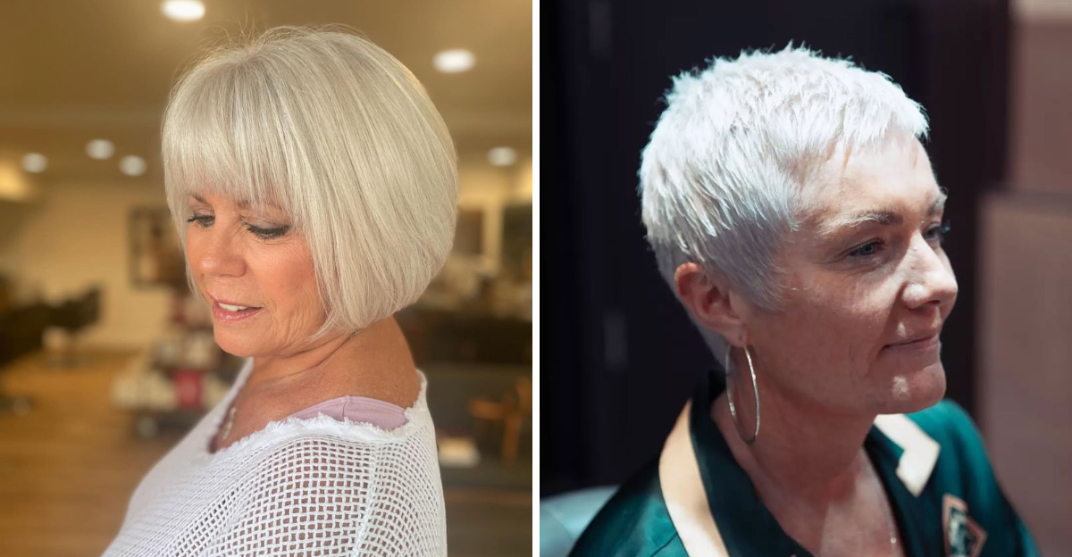 31 Coupes de cheveux courts pour les femmes de plus de 70 ans pour un look élégant et stylé