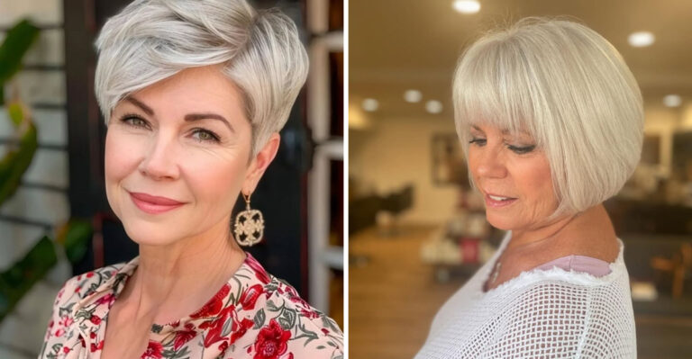 34 Flattering Hairstyles Boomers Are Loving Right Now