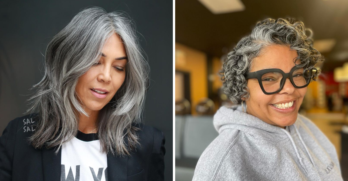 34 Perfect Haircuts For Embracing Your Gray Hair