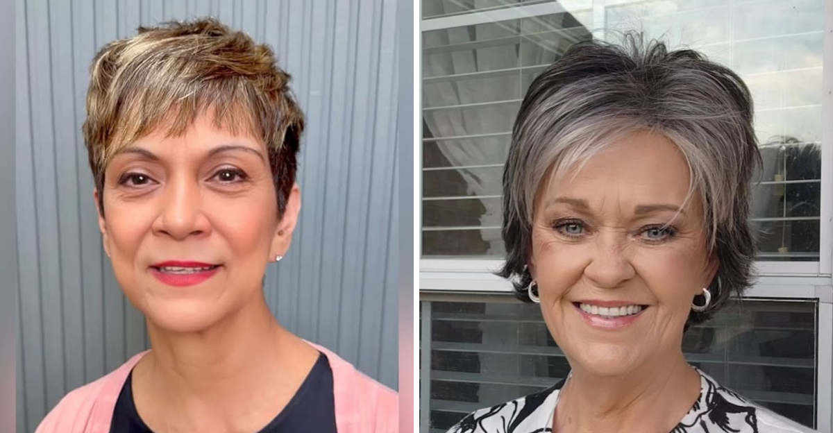 34 Trendy Haircuts For Women Over 60 With Thin Hair To Add Fullness And Shine