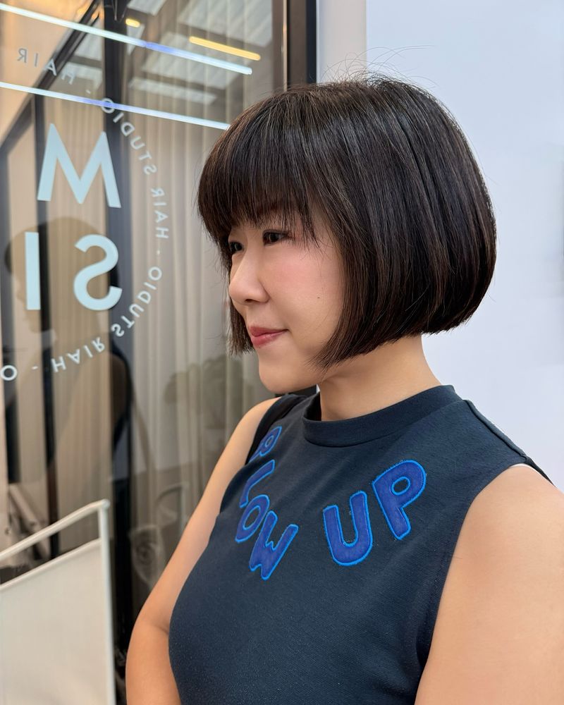 A-Line Bob with Bangs