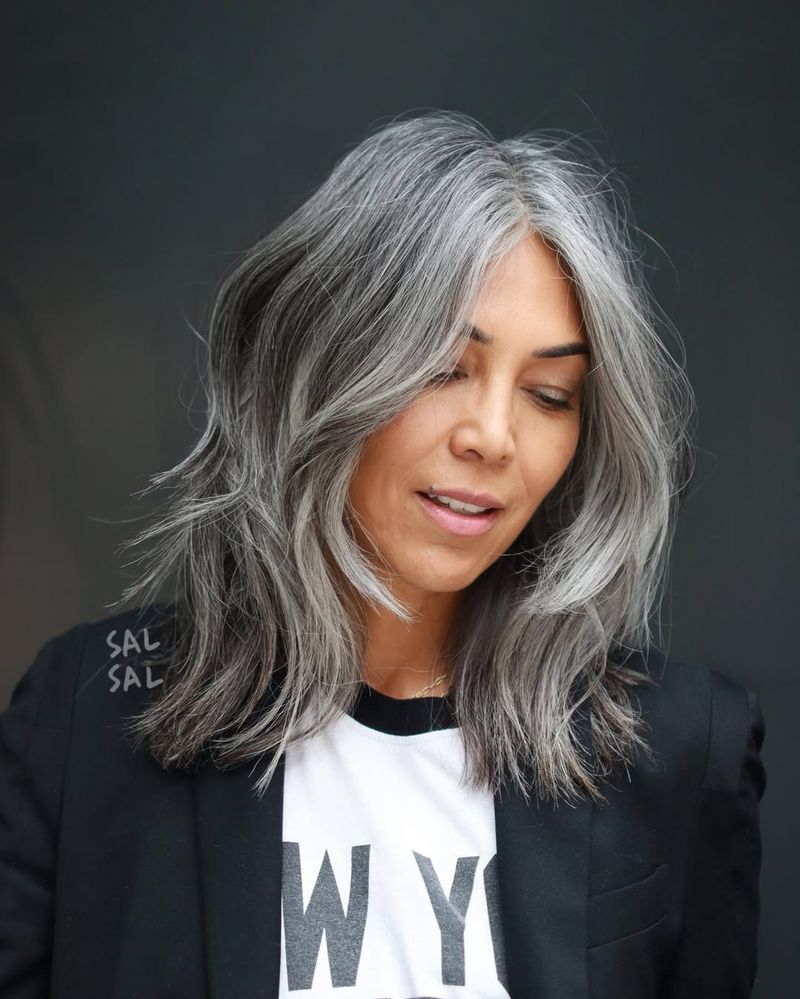 Gris natural con capas