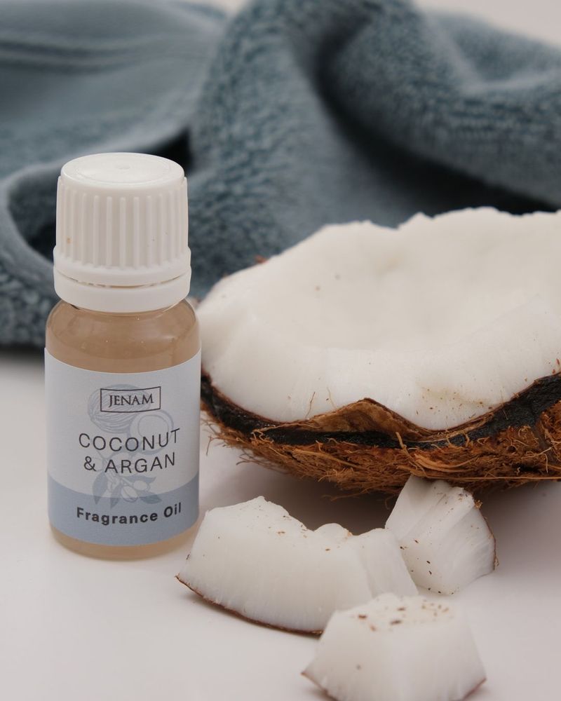 Mélange d'huile d'argan et de noix de coco