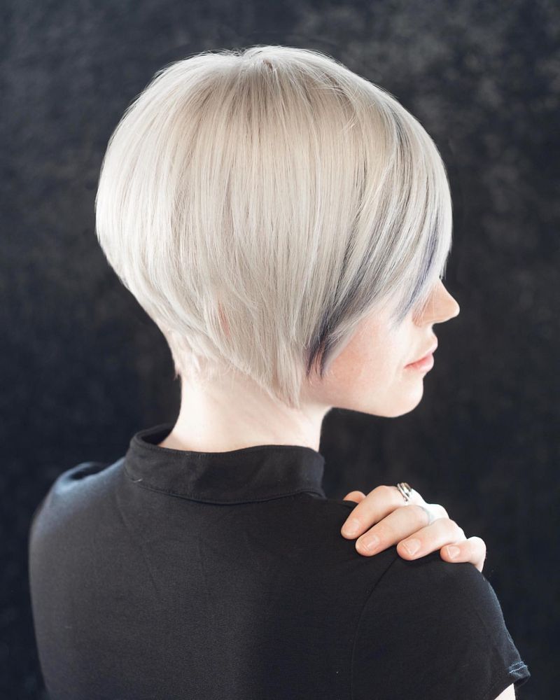 Asymmetrical Feathered Cut