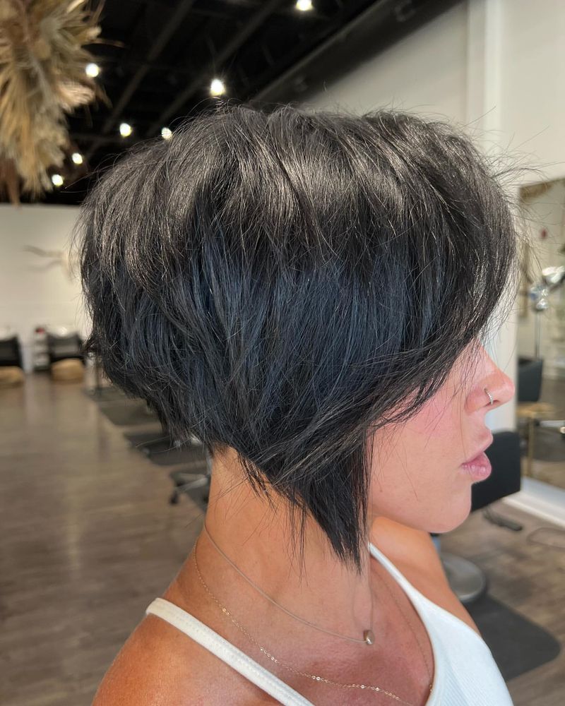 Asymmetrical Wedge Haircut