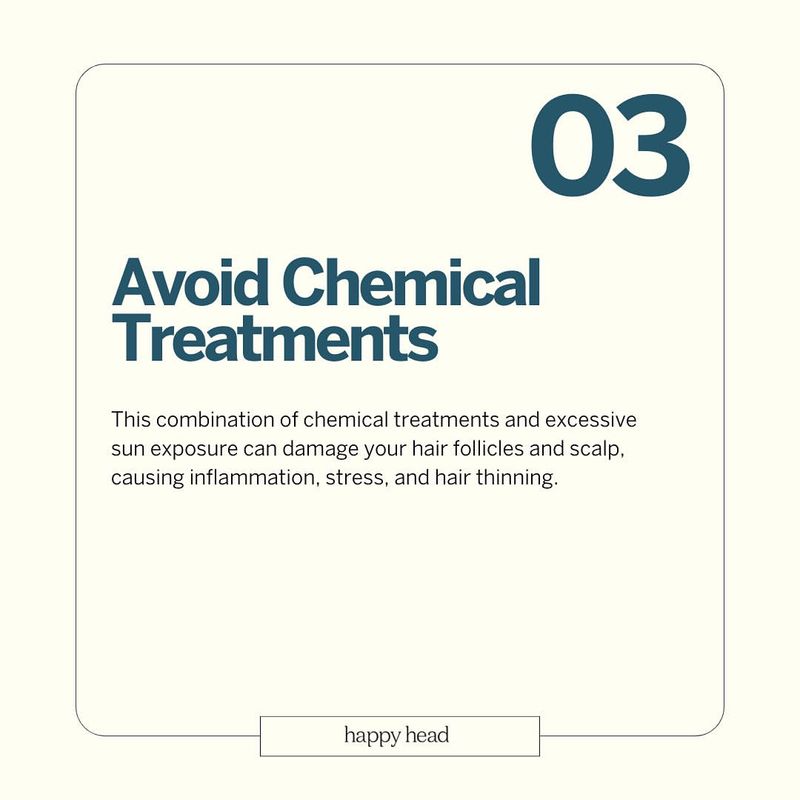 Avoid Chemical Treatments