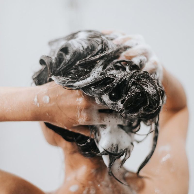 Evitare l'eccesso di shampoo