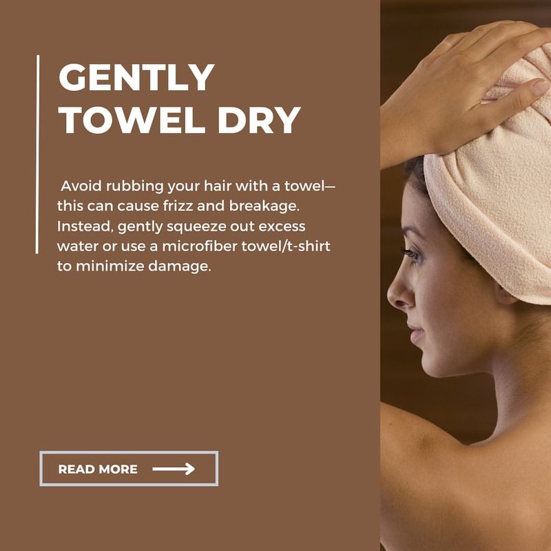 Avoid Towel Drying