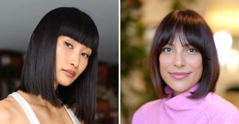 Bangs And Bobs The Ultimate Haircut Combo That’s Taking Over