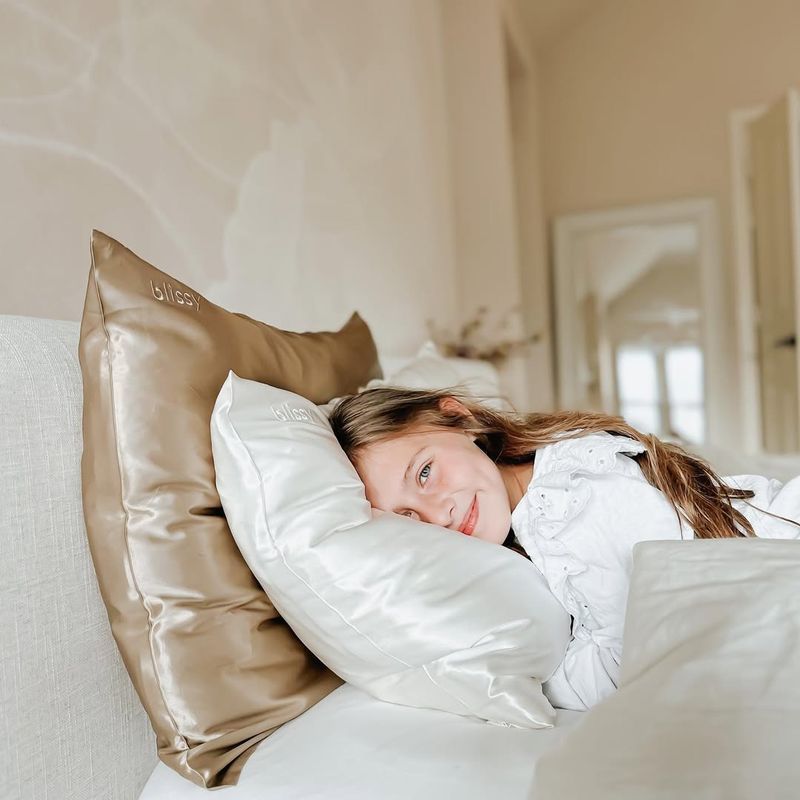 Fundas de almohada de seda