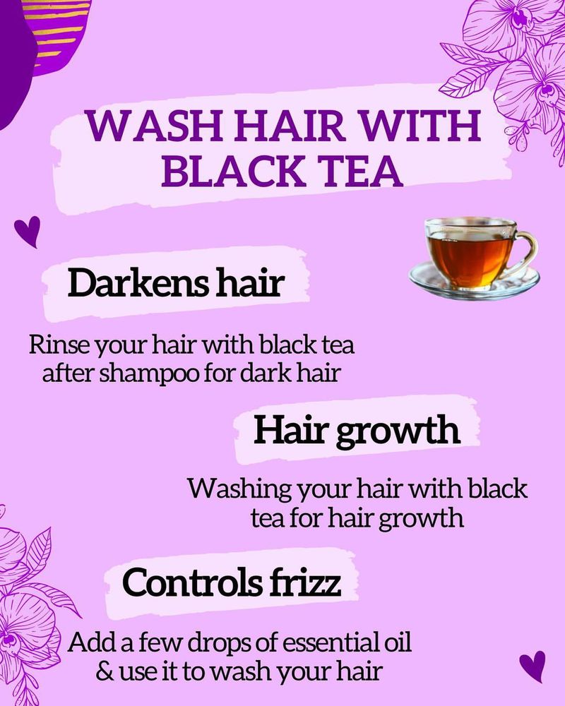 Black Tea Rinse