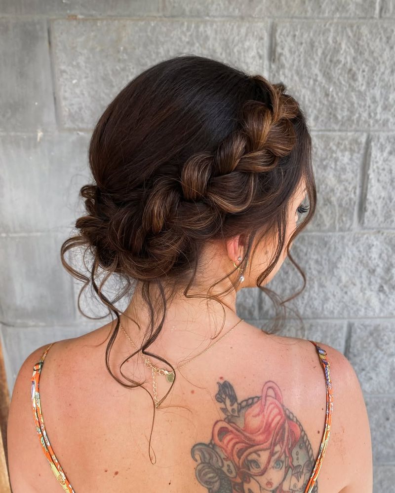 Bohemian Braided Halo