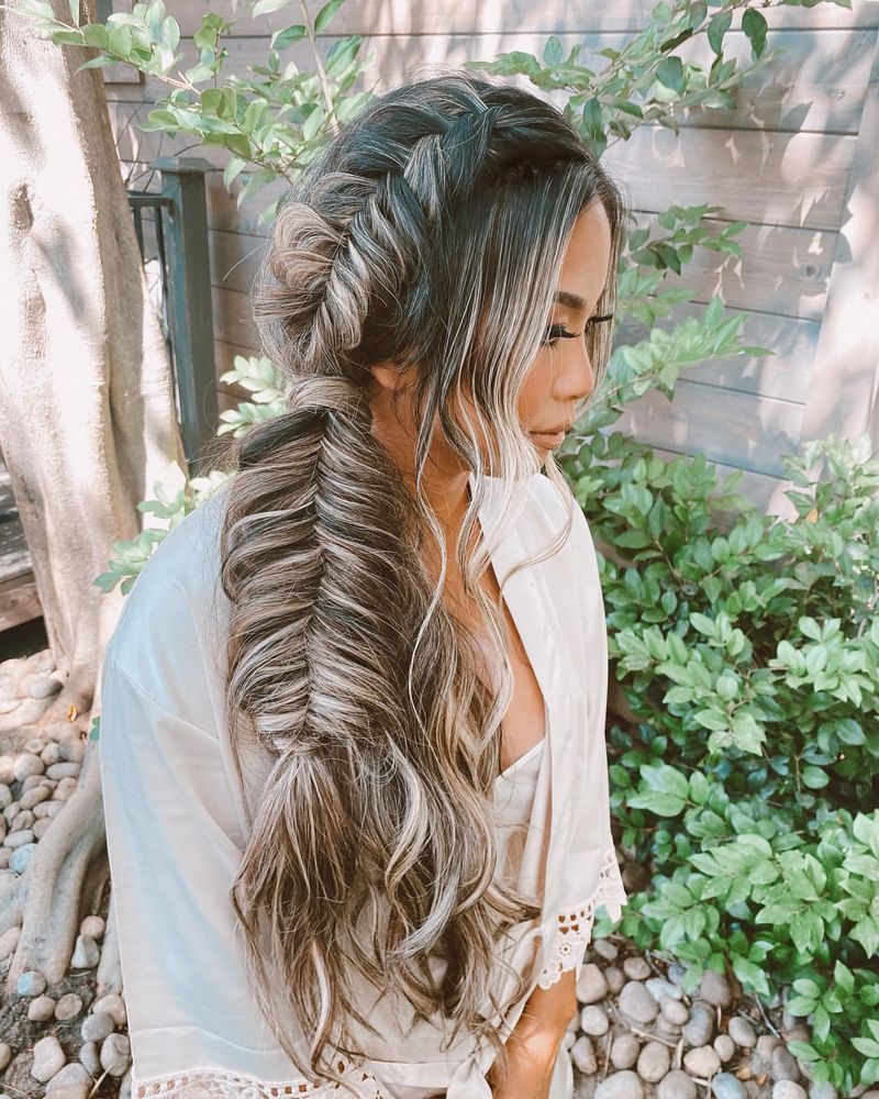 Bohemian Fishtail Braid