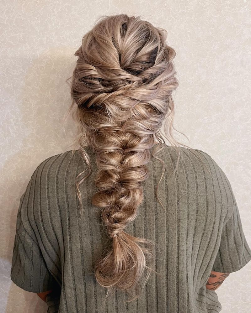 Bohemian Fishtail Braid