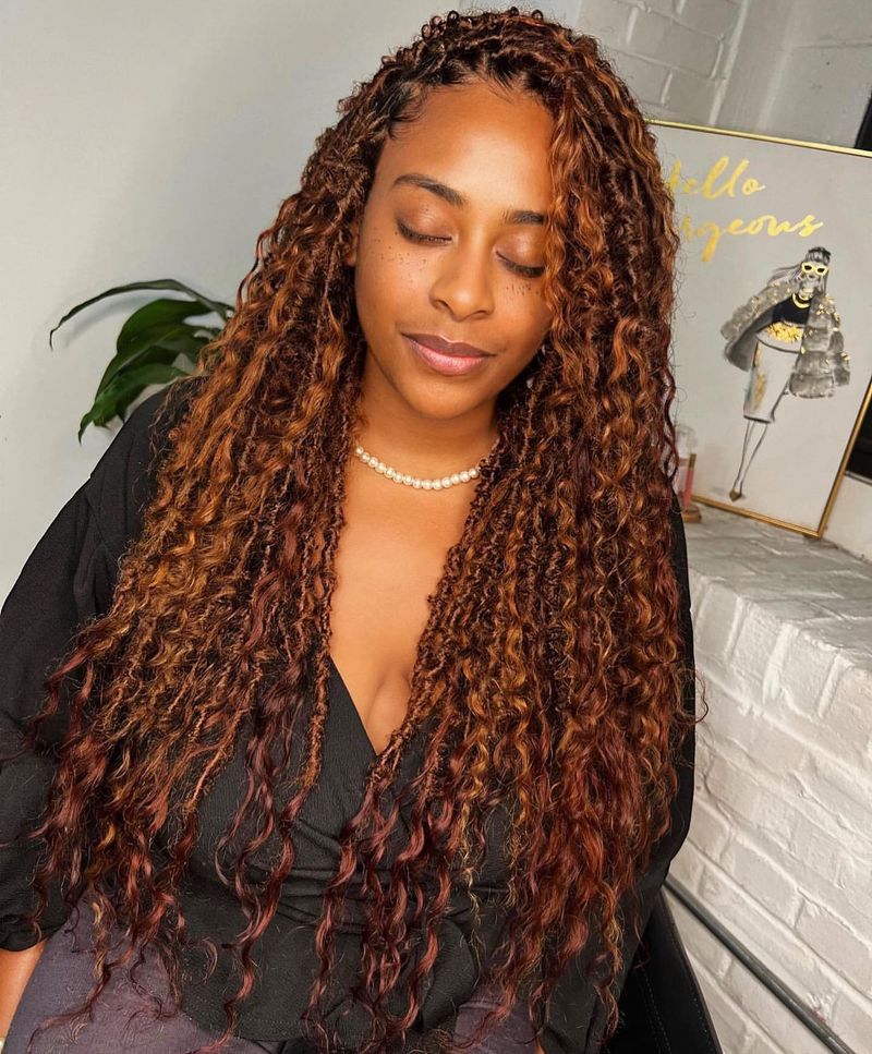 Cabelos Boho Goddess Locs