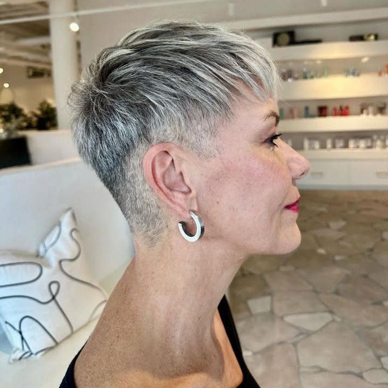 Bold Pixie with Volume