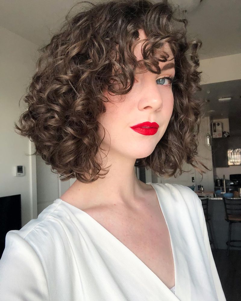 Bouncy Curls Bob