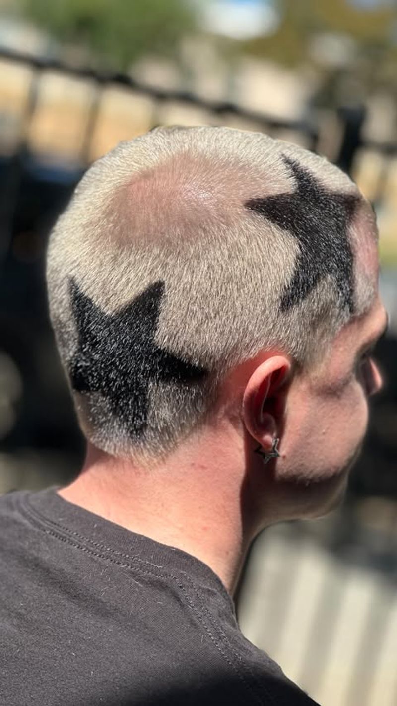 Buzz Cut with Designs