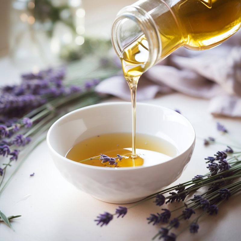 Tratamiento relajante de lavanda y aceite de oliva