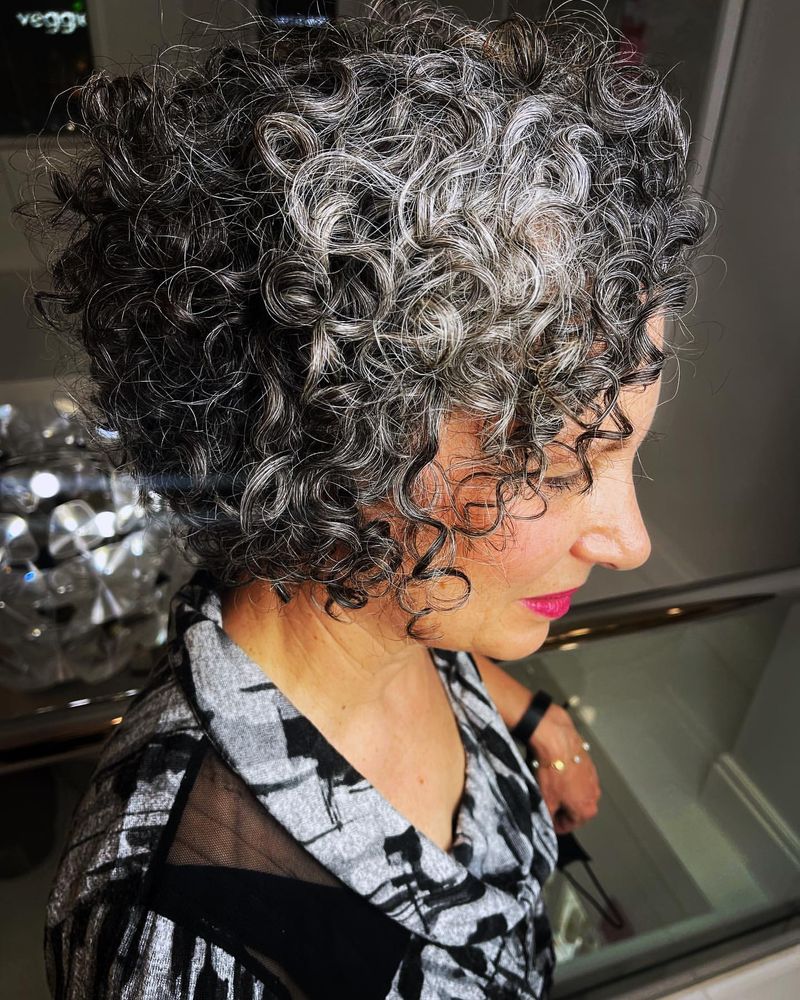 Charming Curly Bob